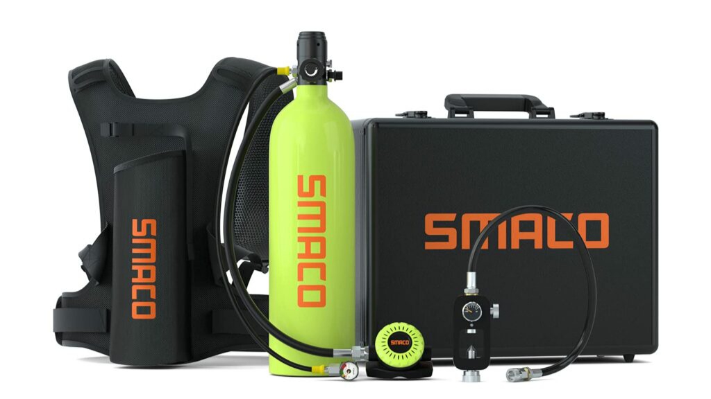 SMACO mini scuba tank