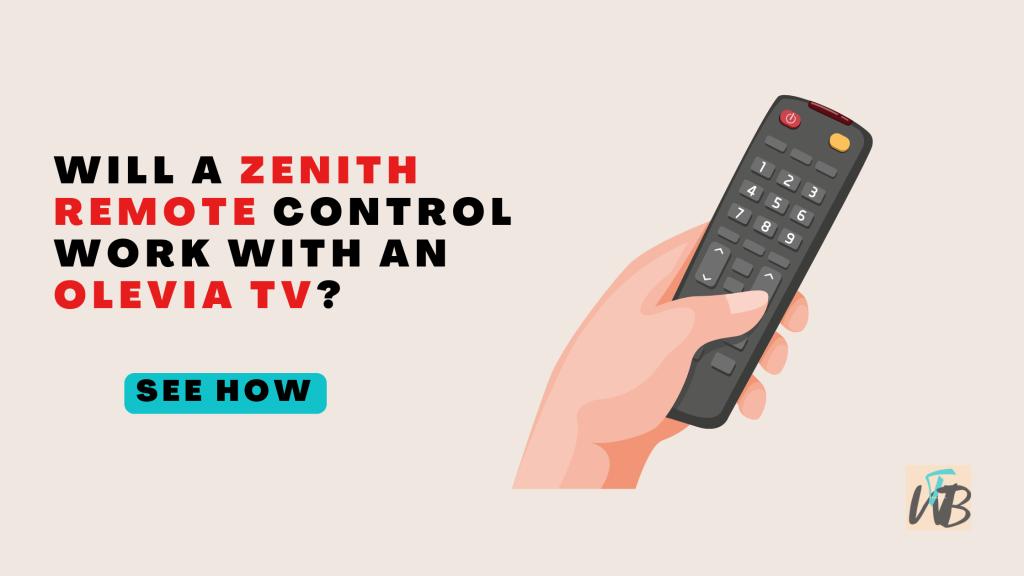 will a zenith remote control work with an olevia tv