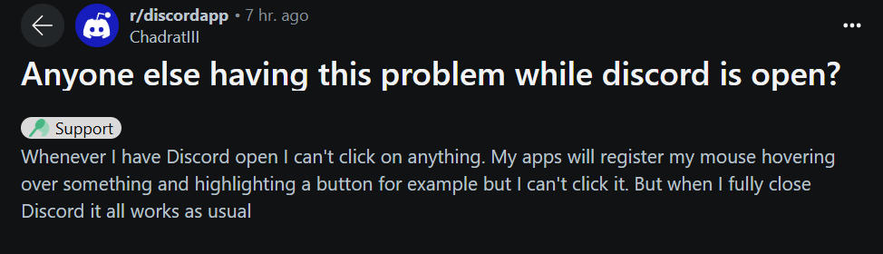 How To Fix Not Being Able To Click On Anything On Discord