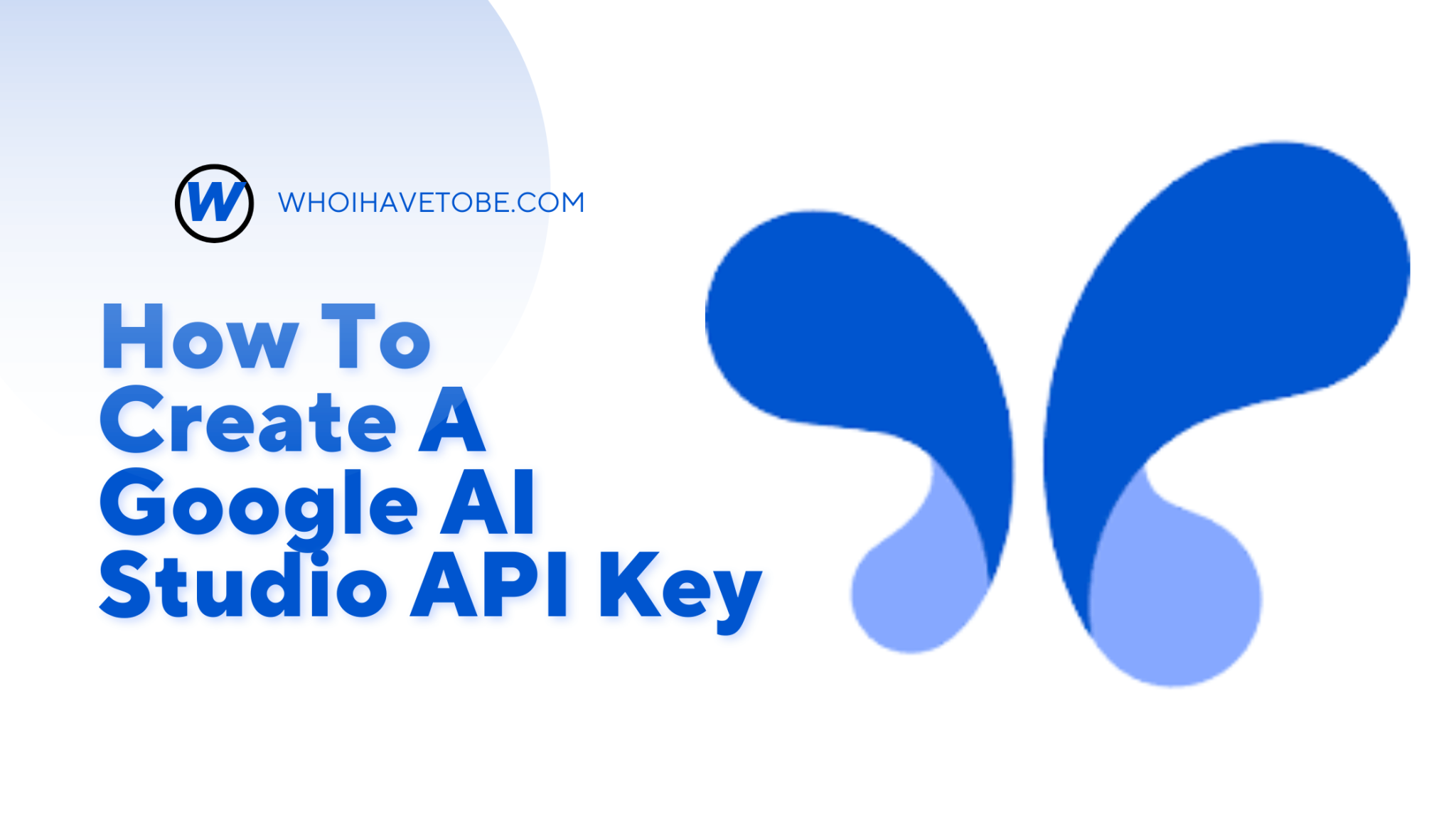 How To Create A Google AI Studio API Key - Whoihavetobe