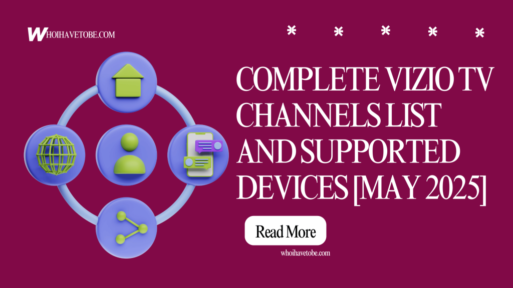 Complete Vizio TV Channels List and Supported Devices [May 2025]