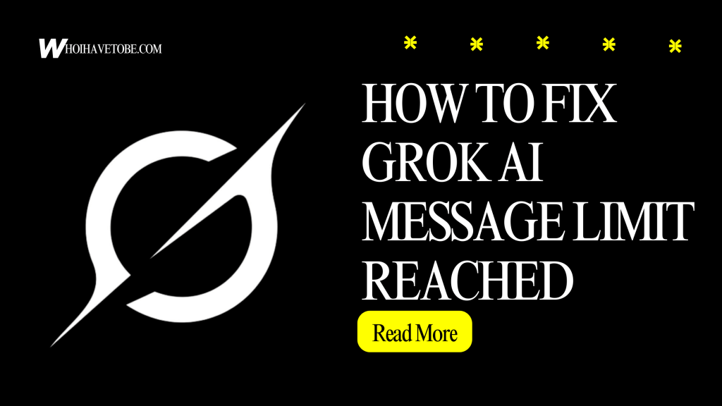 How To Fix Grok AI Message Limit Reached