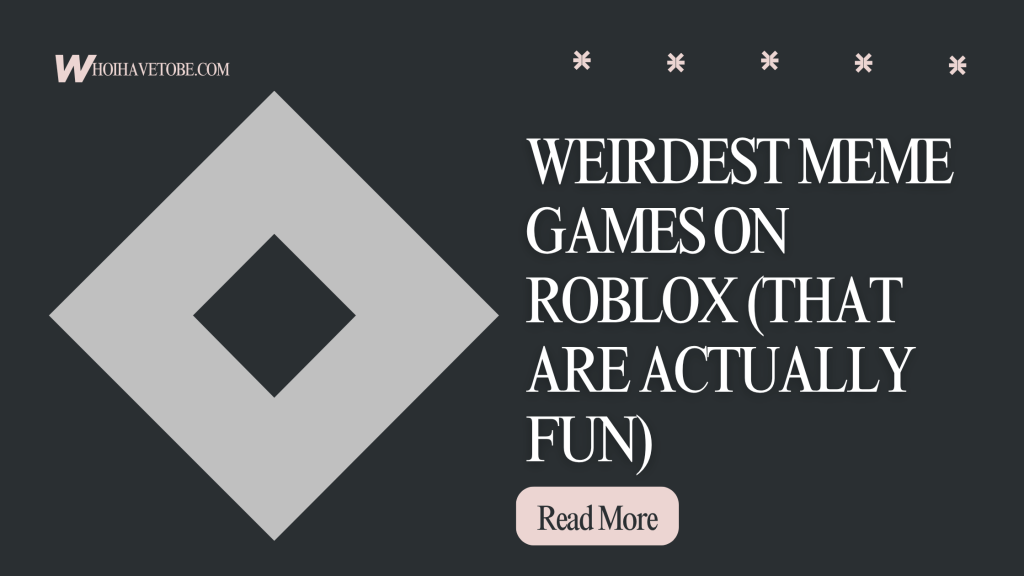 Weirdest Meme Games on Roblox